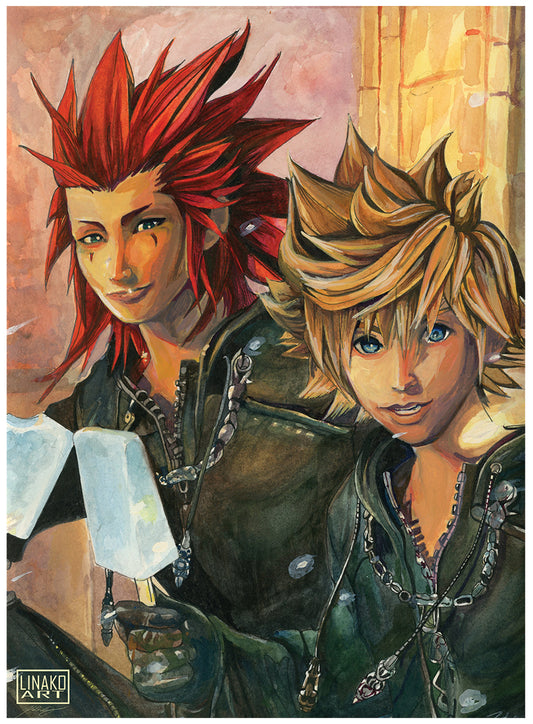 Roxas and Axel