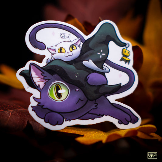 Saidaijin Cat Sticker